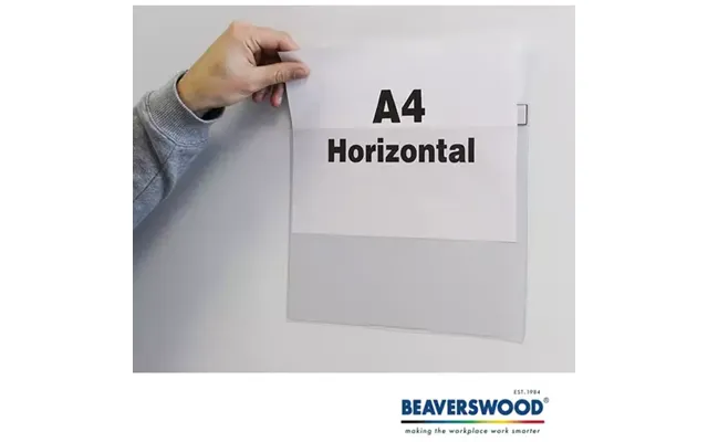 Beaverswood Mp4h 10 Document Holder Polyvinyl Chloride Pvc Transparent