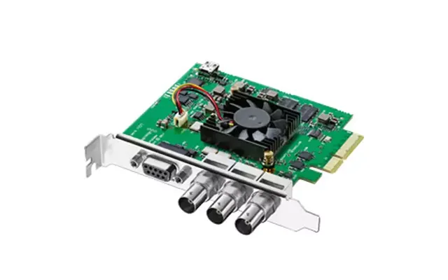 Blackmagic Design Decklink Sdi 4k Green Grey Pcie 2x 6g-sdi Fcc Ce C-tick Ntsc Pal 1080i 1080p 720p
