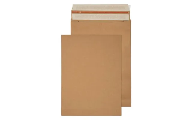 Blake Vita Kraft Mailing Bag Envelopes Peel And Seal Natural Brown 130gsm 430mm X 320mm X 80mm Pack 100 - Kbb165