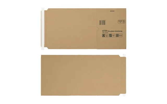 Blake Vita Manilla Peal And Seal Book Wrap Mailing Box 310x250x70mm Pack 25 - Bwm06