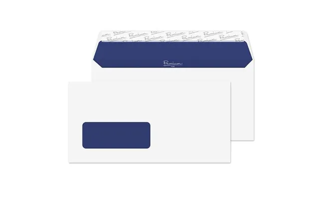 Blake Wallet Window Peel And Seal Super White Wove Dl 120gsm Pack 500