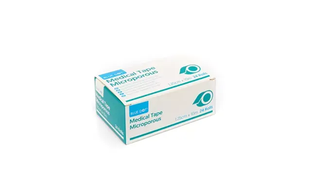 Blue Dot Microporous Tape 1.25cm X 10m Pack 24 - 12802 product image