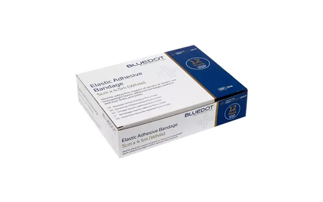 Blue Dot Wrapped White Eab 5cm X 4.5m Pack 12 - 1146