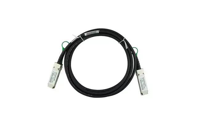 Blueoptics Os6860-cbl-40 Infiniband Fibre Optic Cable 0.5 M Qsfp Black Nickel
