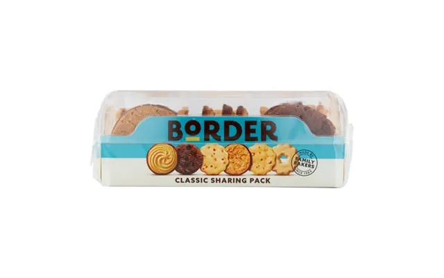 Border Biscuit Sharing Pack Contains 6 Varieties Of Biscuit Pack 400g - 0401328