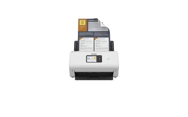 Brother Ads-4500w Adf Scanner 600 X 600 Dpi A4 Black White