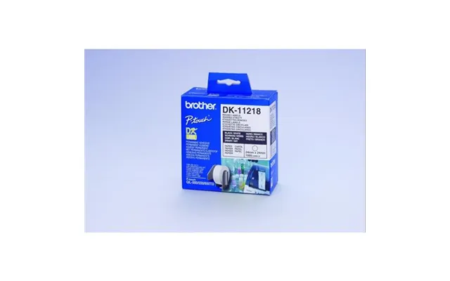 Brother Dk-11218 Printer Label White