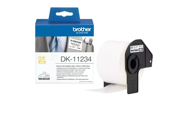 Brother Dk-11234 Printer Label White Self-adhesive Printer Label