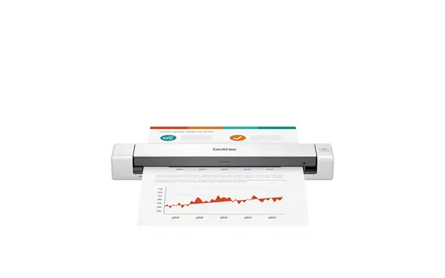 Brother Ds-640 Scanner Handheld Scanner 1200 X 1200 Dpi A4 Black White
