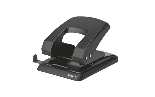 Centra Hole Punch 40 Sheets Black - 623668