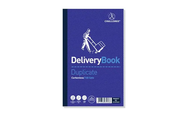 Challenge Duplicate Book Carbonless Delivery Note 210x130mm Pack 5 100080470