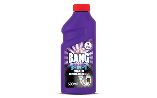 Cillit Bang Power Cleaner Drain Unblocker Gel 500 Ml - 3251224