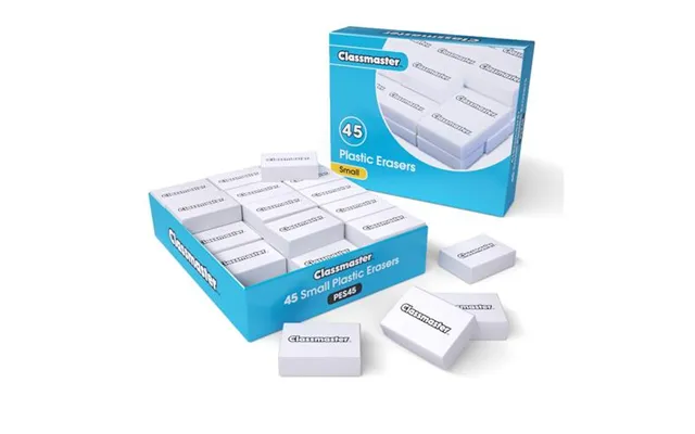 Classmaster Pencil Erasers Size 32 X 23 X 9mm. Pack 45 - Pes45 product image