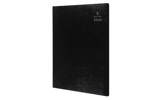 Collins Leadership Desk Diary A4 Week To View Appointments 2026 Black Cp6740-26 - 822164
