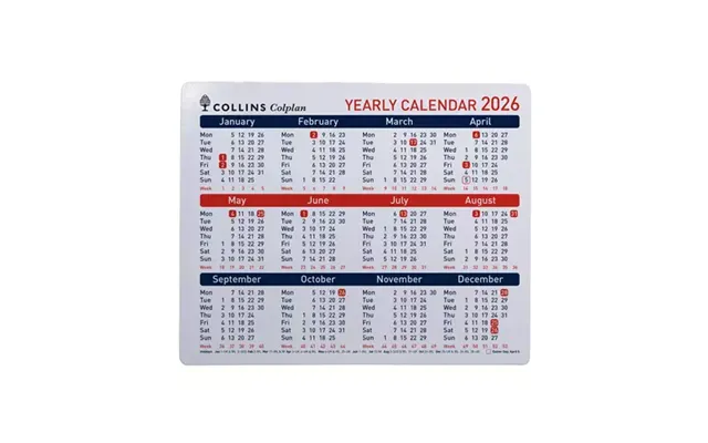 Collins Yearly Planner A4 2026 Cds1-26 - 823061