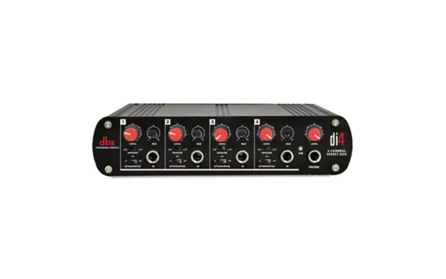 Dbx Di4 Active Direct Box Black