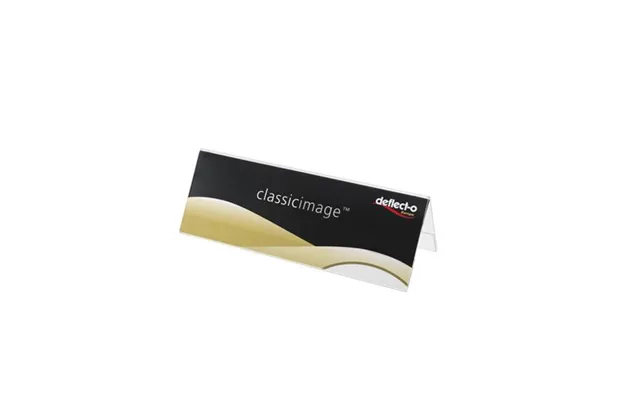 Deflecto 48601 Nameplate Plastic Rectangle