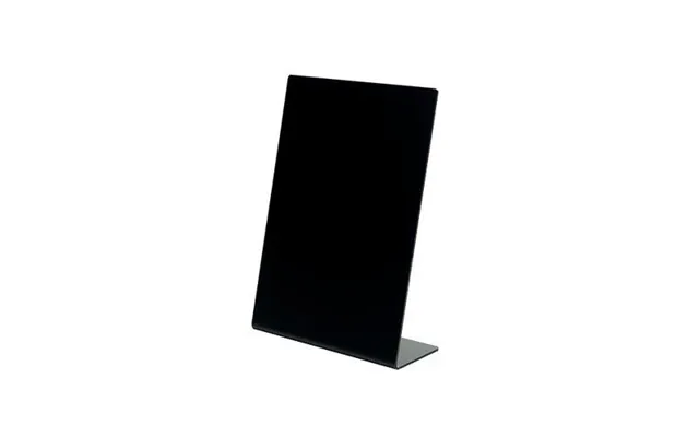 Deflecto A4 Portrait Slanted Countertop Chalkboard Black - Sspa414-2