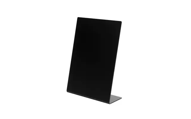 Deflecto A5 Portrait Slanted Countertop Chalkboard Black - Sspa514-2
