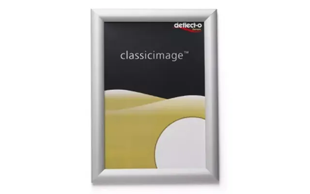 Deflecto Sfa0s Sign Holder Information Stand Aluminium Silver