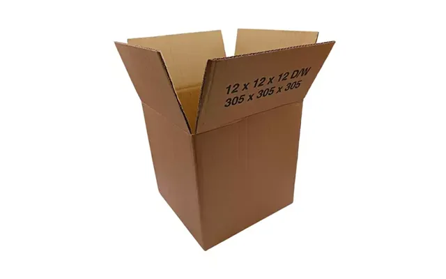 Double Wall Cardboard Cartons 305x305x305mm Brown Pack 15 - 51dw001