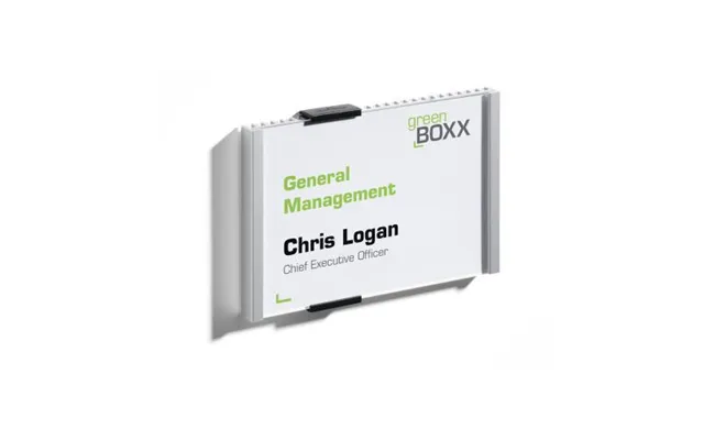 Durable 480123 Sign Holder Information Stand Aluminium Silver