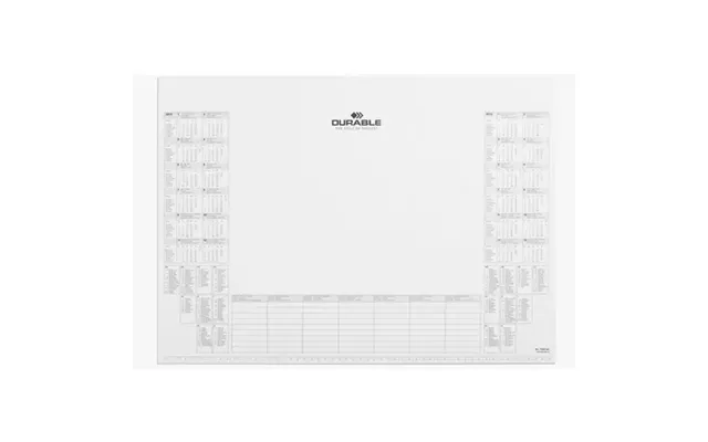 Durable 7292-02 Calendar Table