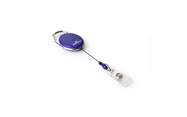 Durable 8324-07 Badge Reel Blue 10 Pc S