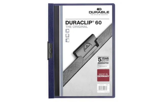 Durable Duraclip Report Cover Blue