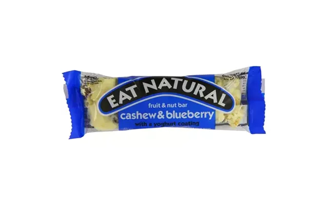 Eat Natural Cashew & Blueberry Fruit & Nut Gluten Free Bar 40g Pack 12 X 40g - 0401375