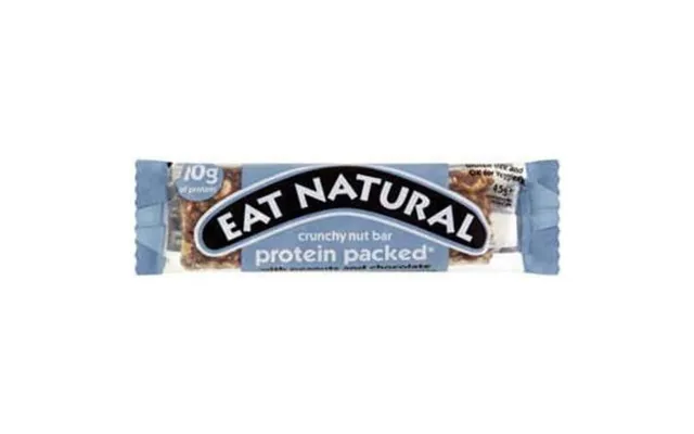 Eat Natural Protein Packed Crunchy Nut Gluten Free Bar 40g Pack 12 X 40g - 0401374