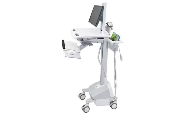 Ergotron Styleview Sv42 White Flat Panel Multimedia Cart