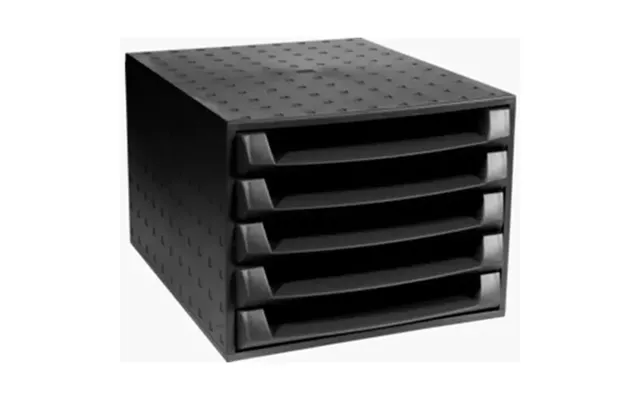 Exacompta 221014d Office Drawer Unit Black