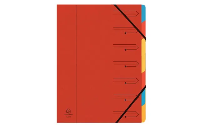 Exacompta 54075e. Product Colour Red Format A4. Width 240 Mm Height 320 Mm Weight 140 G