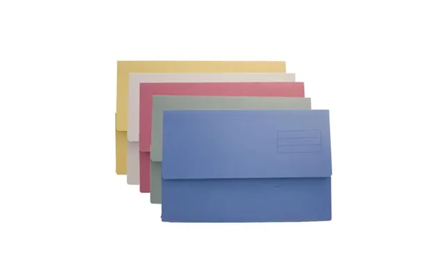 Exacompta Dw250-astz Folder Manila Hemp Assorted Colours A4