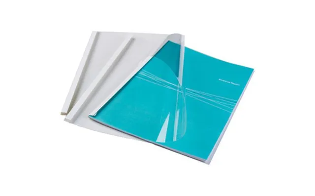 Fellowes 53152 Binding Cover A4 Plastic Transparent White 100 Pc S