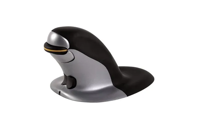 Fellowes 9894501 Ambidextrous Vertical Design Laser Rf Wireless 1200 Dpi Black Silver
