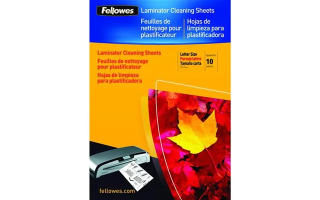 Fellowes A4 Cleaning & Carrier Sheets - 10 Pack