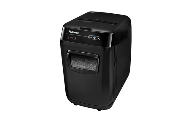 Fellowes Paper Shredder 200 Sheet Auto Feed Micro Cut Shredder Automax 200m Shredder With 32 Litre Bin Superior Security