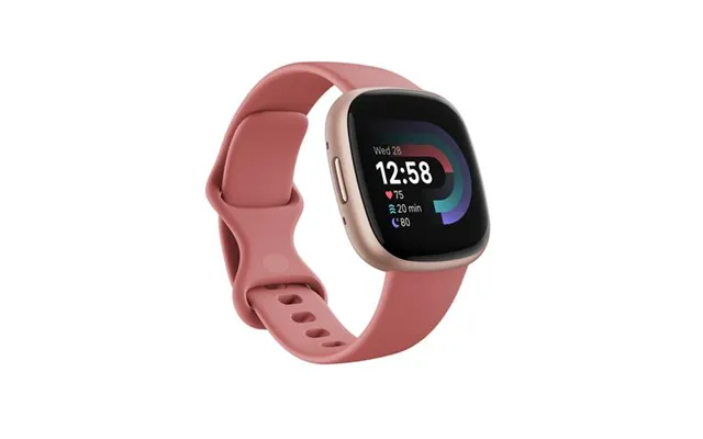 Fitbit Versa 4 Digital Touchscreen Rose Gps Satellite