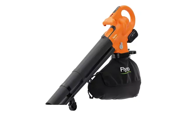 Flymo 970765701 Handheld Blower 350 Km H Blowing Sucking 30 L Orange 18 V