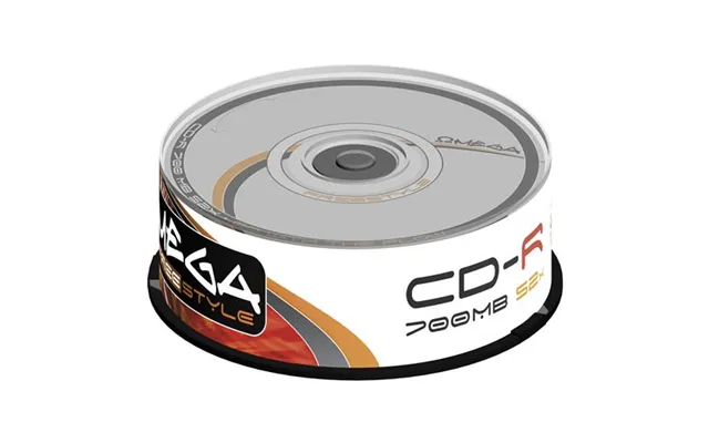 Freestyle Cd-r X25 Pack 700mb Speed 52x Spindle Cakebox