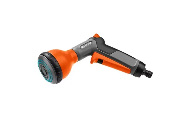 Gardena 18313-20 Garden Water Spray Gun Nozzle Black Grey Orange