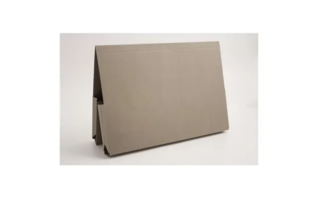 Guildhall Double Pocket Legal Wallet Manilla Foolscap 315gsm Grey Pack 25 - 214-gryz