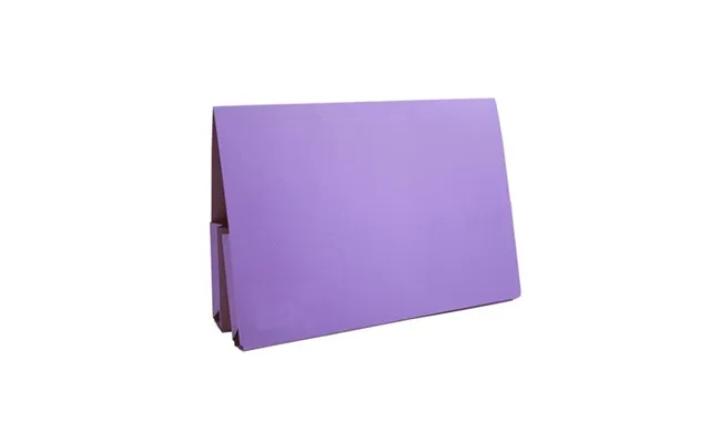 Guildhall Double Pocket Legal Wallet Manilla Foolscap 315gsm Mauve Pack 25 - 214-mvez