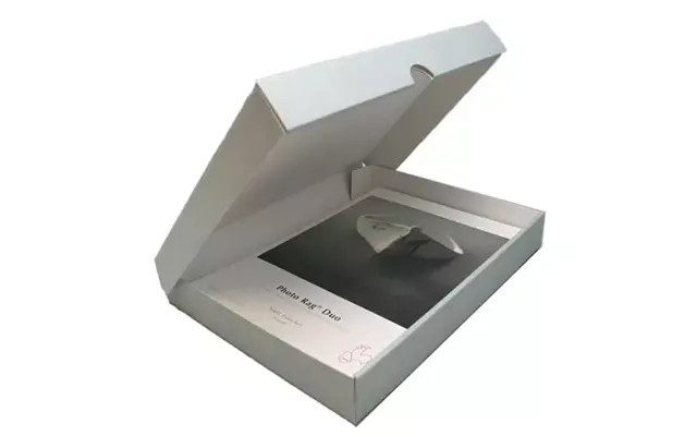 Hahnemhle 10121310 File Storage Box Cardboard Light Grey White