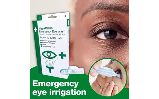 Hypaclens Emergency Eye Wash Dispenser 20ml Pods Pack 10 - E4201 product image