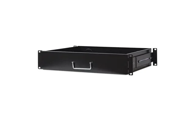 Intellinet 19 Drawer Shelf 2u Shelf Depth 350mm Max 30kg Black Three Year Warranty