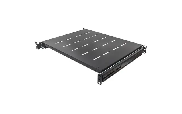 Intellinet 19 Sliding Shelf 1u For 600 To 800mm Depth Cabinets & Racks Shelf Depth 350mm Max Weight 35kg Black