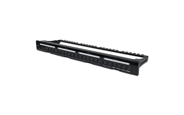 Intellinet Patch Panel Blank 1u 24-port Black